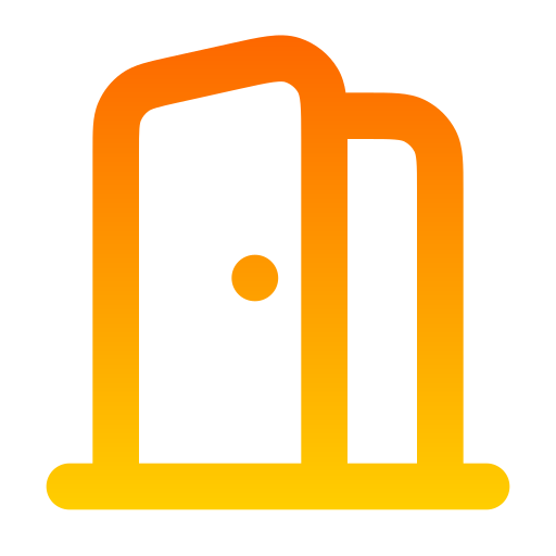 Door Open Generic Gradient icon