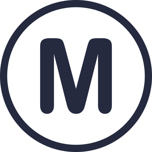 Letter m Generic Basic Outline icon