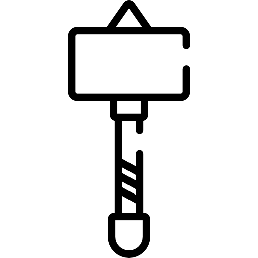 Молоток бесплатно иконка