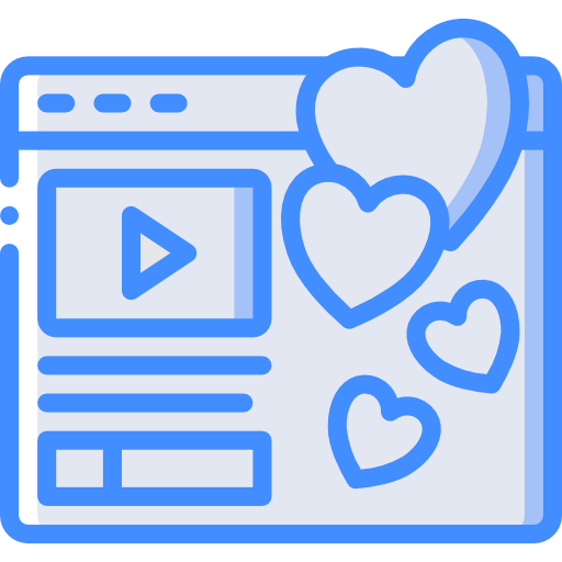 reproductor de video icono gratis