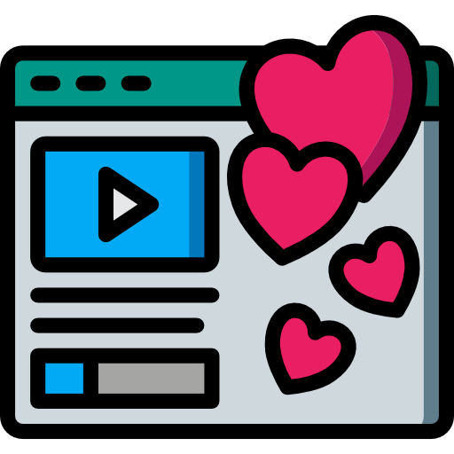 reproductor de video icono gratis