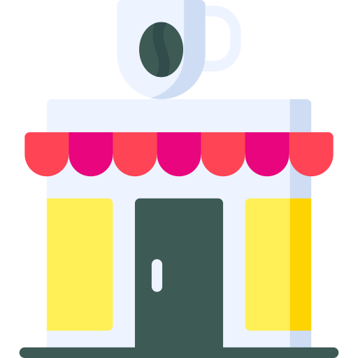 cafetería icono gratis