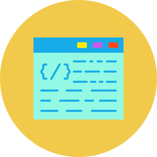codificación web icono gratis
