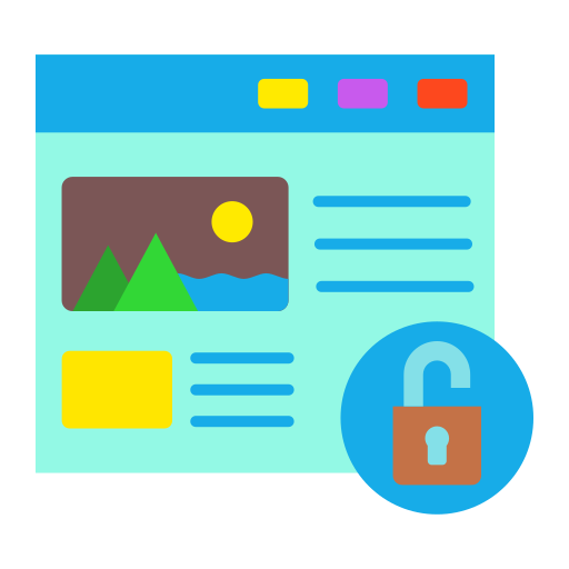 Unsecure free icon Unsecure free icon