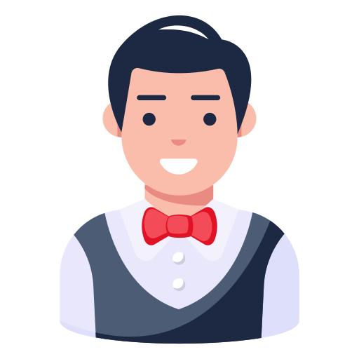 Waiter Generic Flat icon