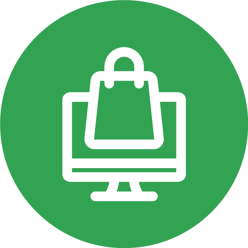 compras online grátis ícone compras online grátis ícone
