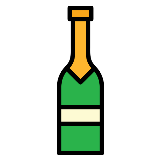 Champagne Generic Outline Color icon