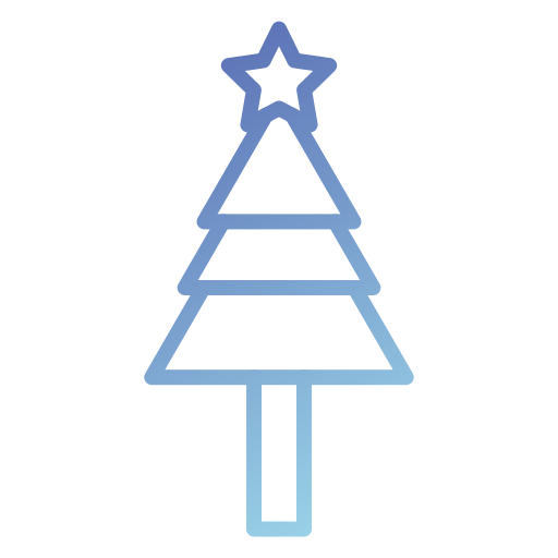 Árbol de navidad icono gratis