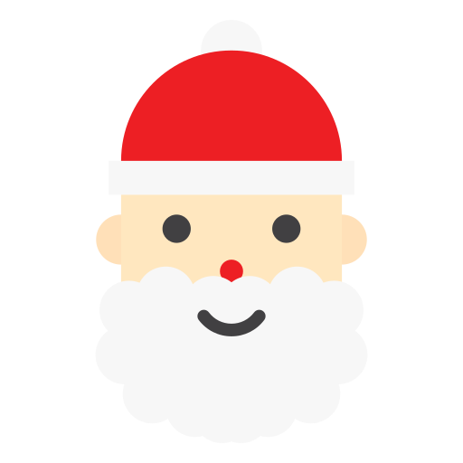 papá noel icono gratis