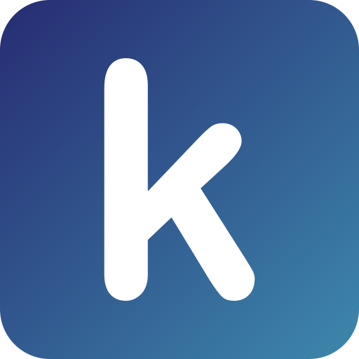 Letter k Generic Flat Gradient icon