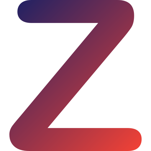 Letter z Generic Gradient icon