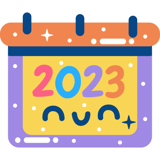 New Year 2023 Stickers - Free birthday and party Stickers