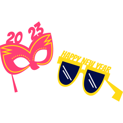 neujahr kostenlos Sticker