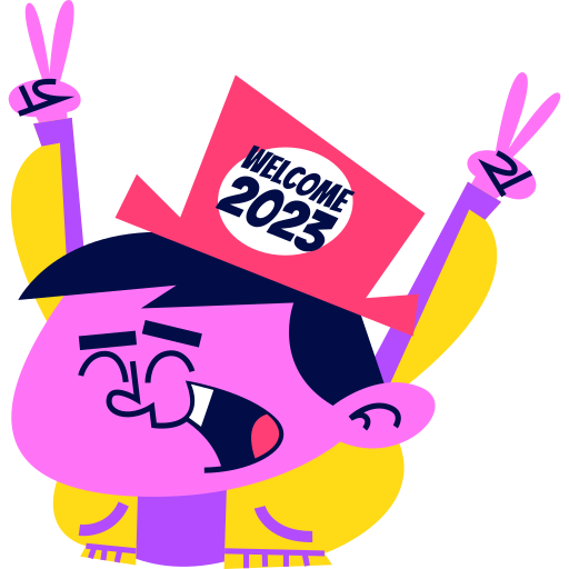 neujahr kostenlos Sticker