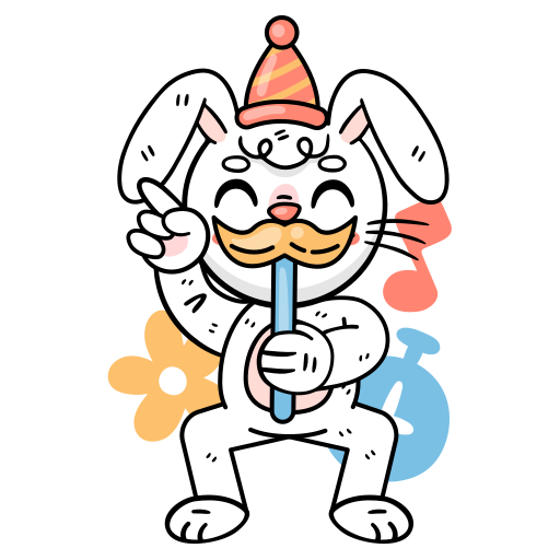 hase kostenlos Sticker