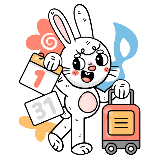 lapin gratuit sticker lapin gratuit sticker