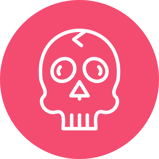 Skull Generic Flat icon