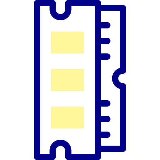 Ram Detailed Mixed Lineal color icon