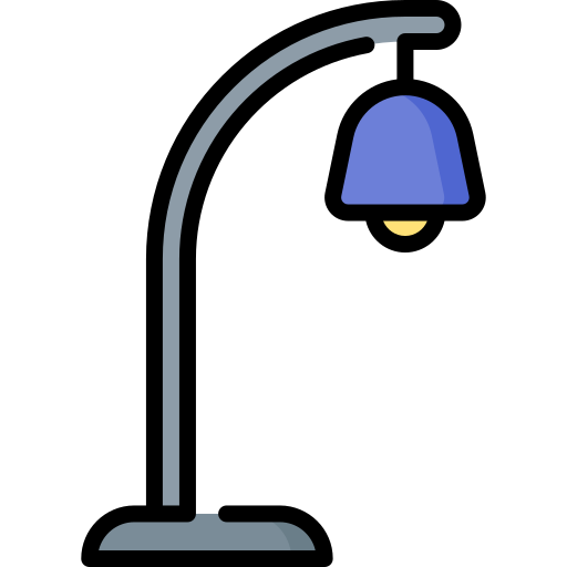 Floor lamp free icon
