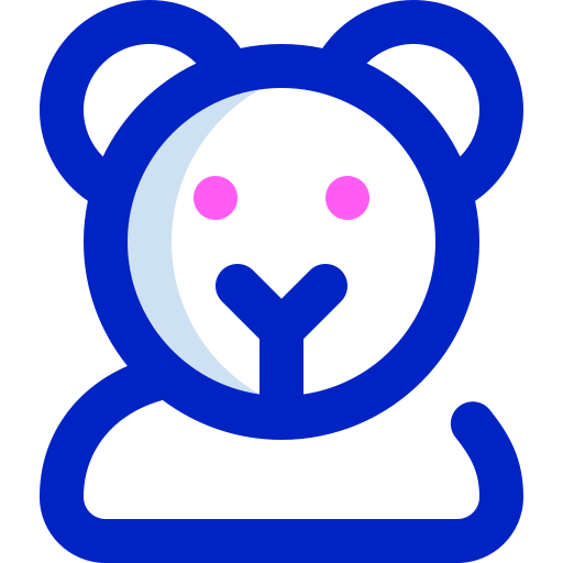 oso de peluche icono gratis