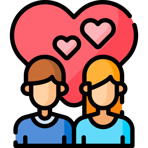 Couple Special Lineal color icon