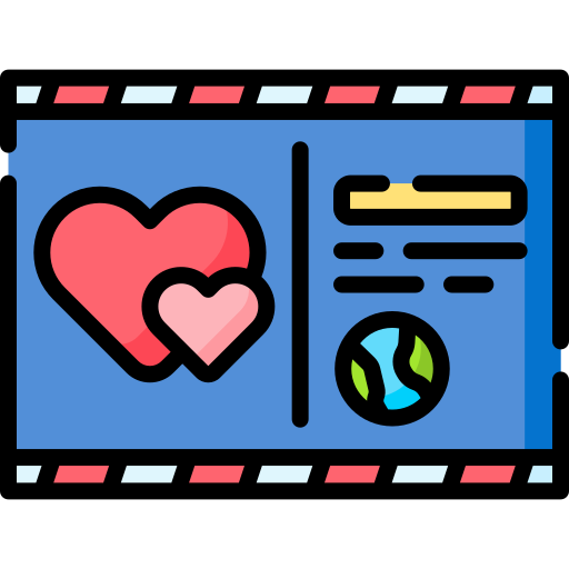 Postcard free icon Postcard free icon