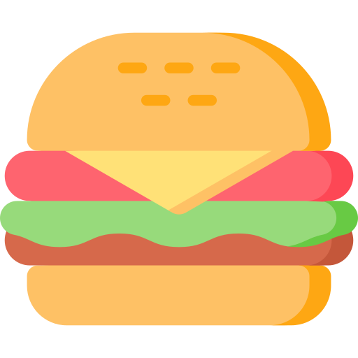 Burger Special Flat icon