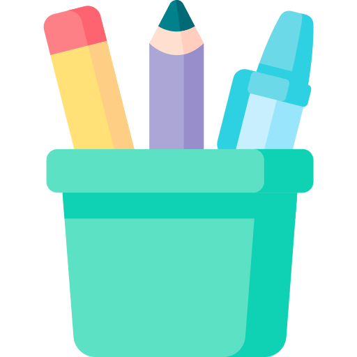 Pencil holder Special Flat icon