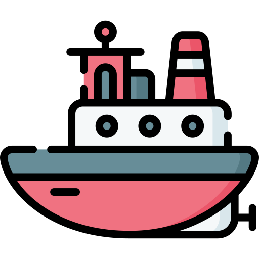 Boat Special Lineal Color Icon