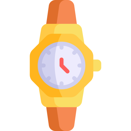 reloj de pulsera icono gratis