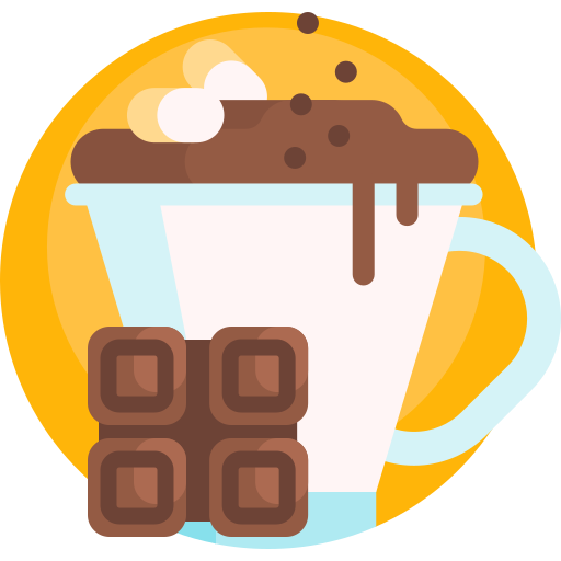 chocolate caliente icono gratis