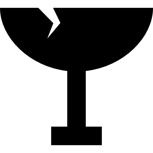 zerbrechlich kostenlos Icon