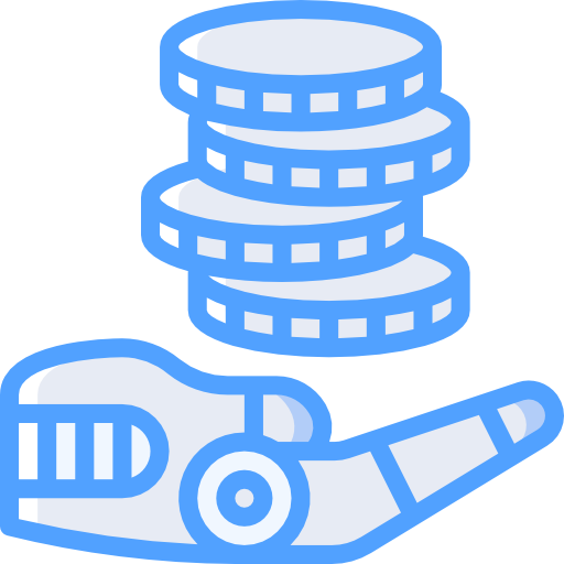 monedas icono gratis