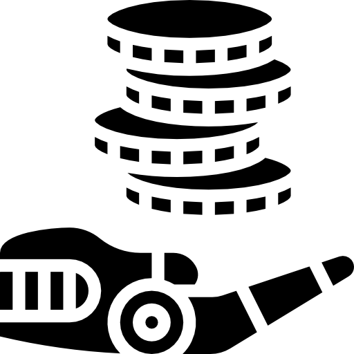 monedas icono gratis