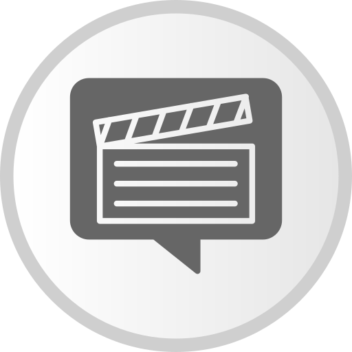 subtítulos icono gratis