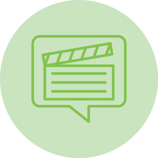 subtítulos icono gratis