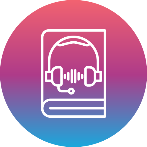 Audio book free icon