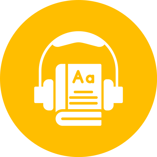 audio libro icono gratis