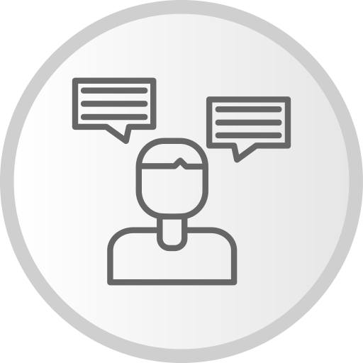 parlant Icône gratuit parlant Icône gratuit