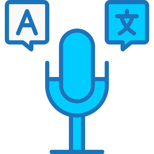 Microphone Generic Blue icon