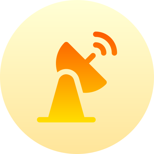 antena parabólica icono gratis