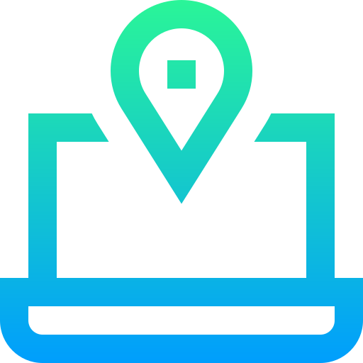 localización icono gratis