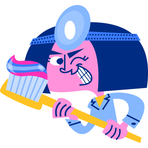 zahnarzt kostenlos Sticker