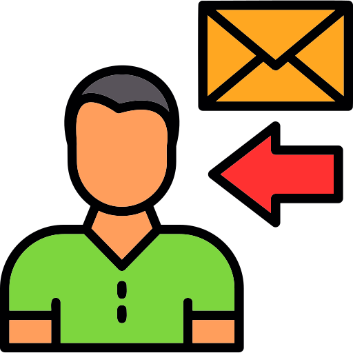 empfänger kostenlos Icon empfänger kostenlos Icon