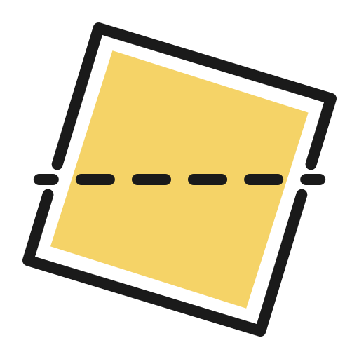 Straighten Generic Outline Color icon