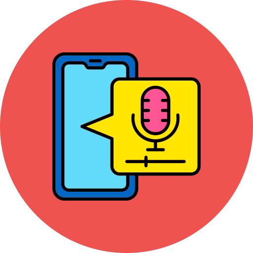 Audio recorder - free icon