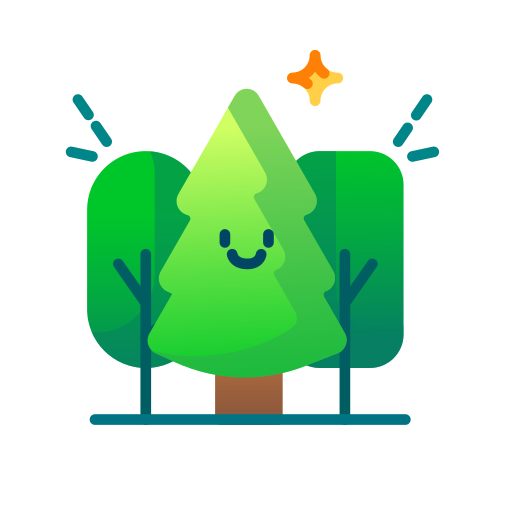 Forest Generic Flat Gradient icon