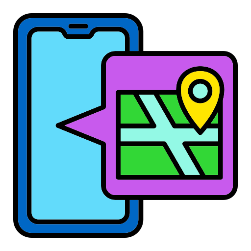 mapa icono gratis