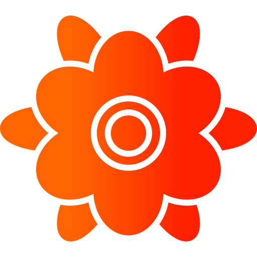 flores de fresa icono gratis