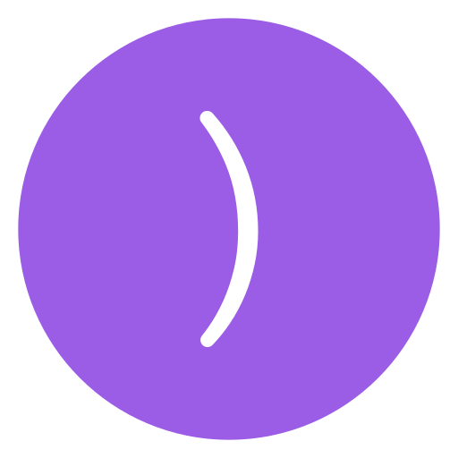 Paréntesis icono gratis